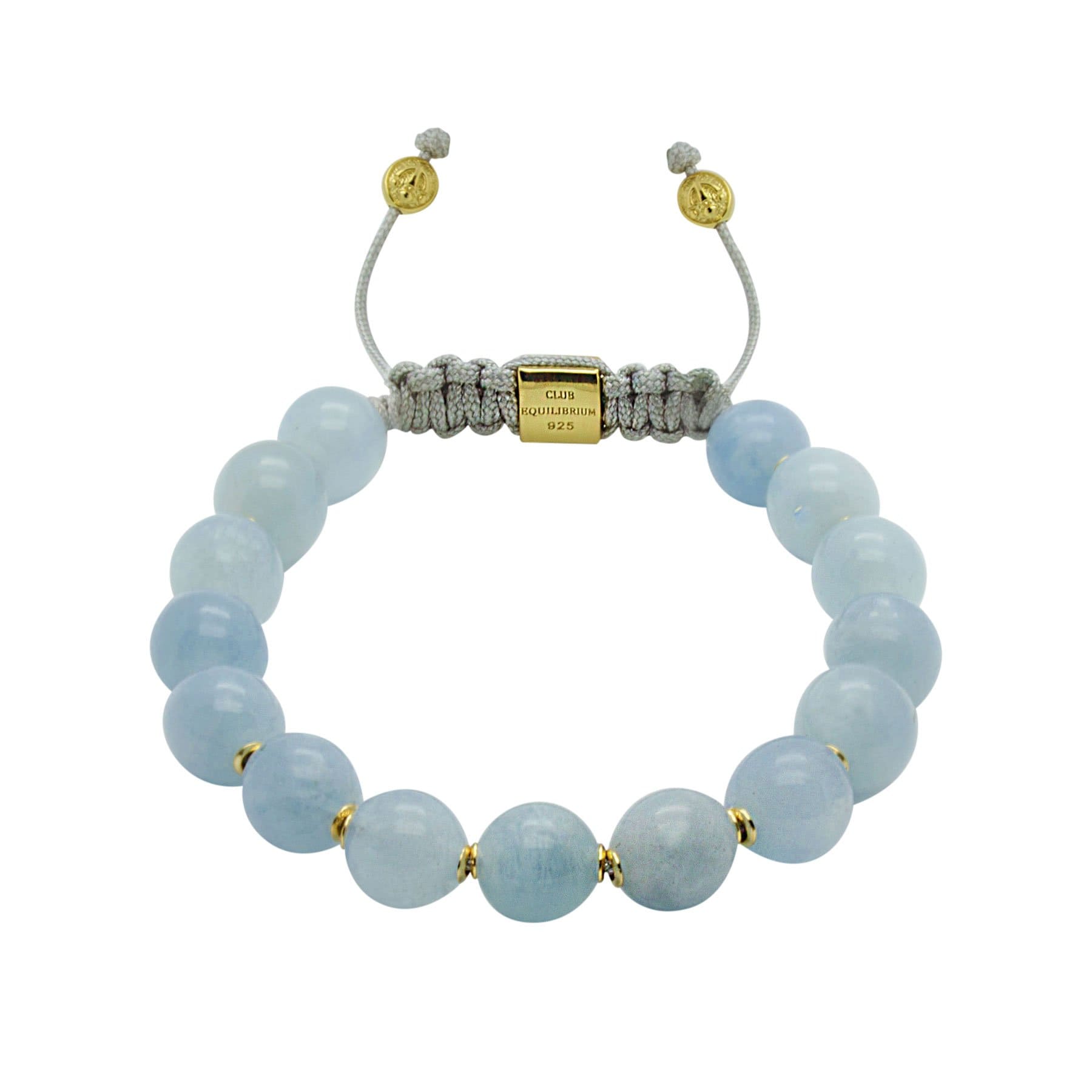 Aquamarine and gold bracelet on sale