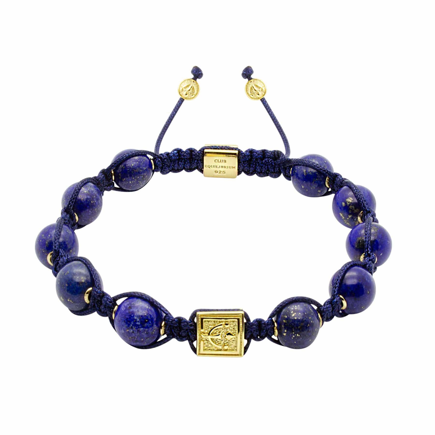 Lapis Lazuli Bracelet - Elastic - Dragonfly Art and Soul
