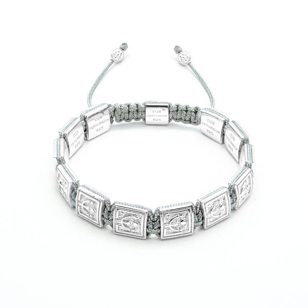 Ultra Shine - Signature Bead Bracelet in Sterling Silver | 10MM - CLUB EQUILIBRIUM