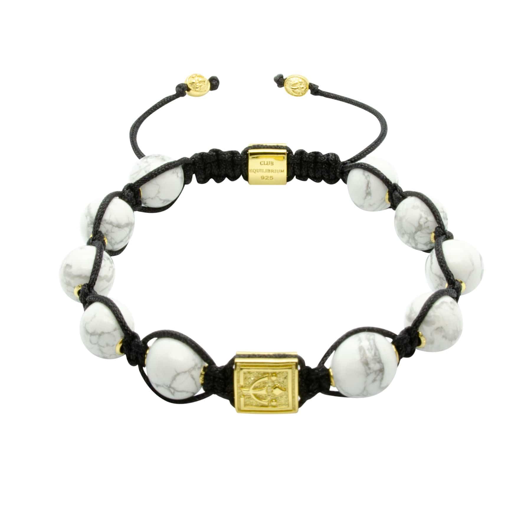 Howlite Bracelet | Buy Online Howlite Crystal Buddha Bracelet - Shubhanjali